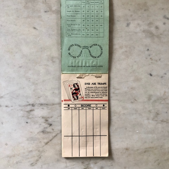 Vintage Lot Of Bridge Books and Score Pads - Picture 8 of 13